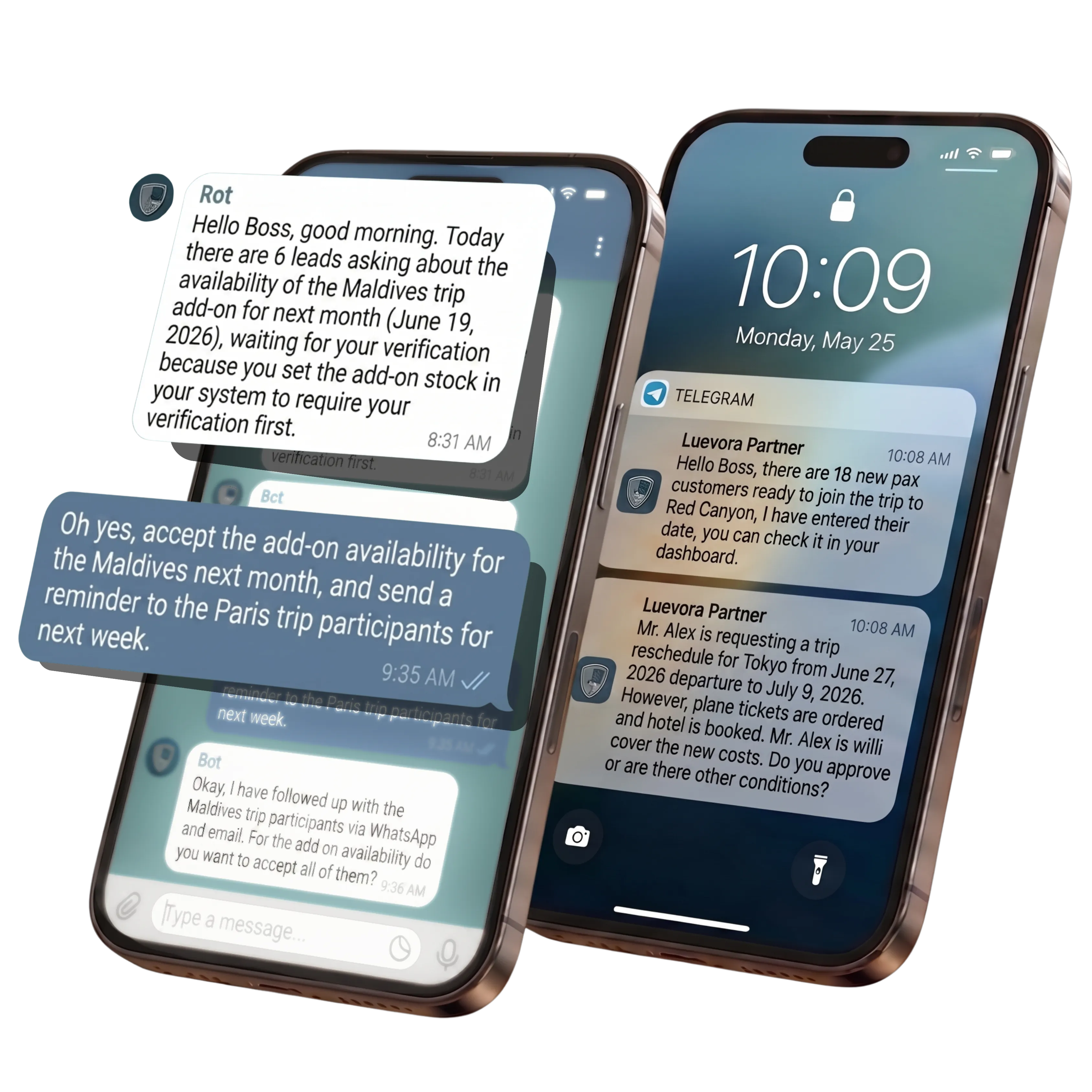 Monitor from Mobile - Luevora App